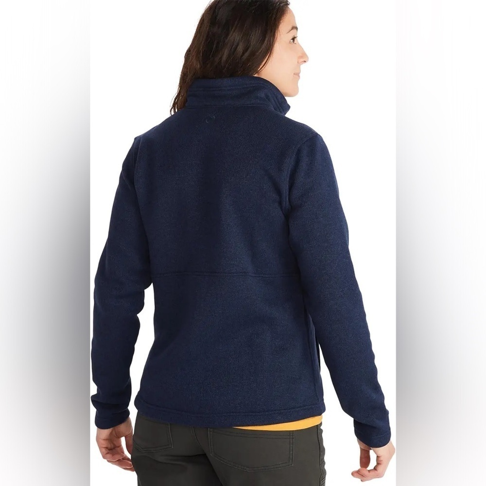 NWT! Marmot Drop Line Fleece Jacket SZ XS, Arctic Navy - Picture 2 of 14